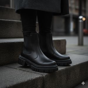 نیم بوت زنانه چلسی دوطرف کش