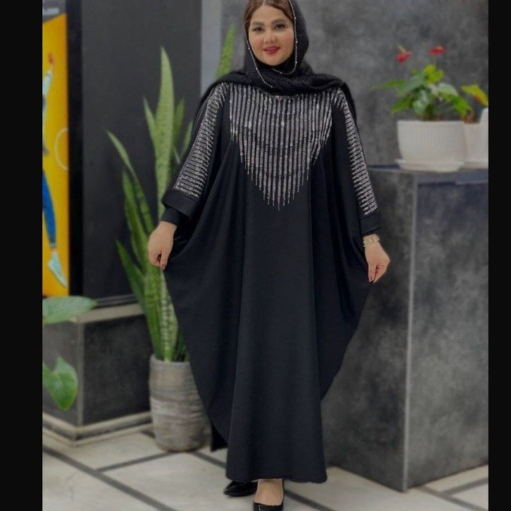 قیمت ارزان عبا نگین کاری شراره