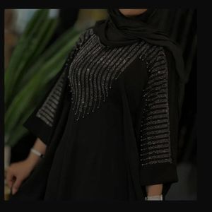 خرید اینترنتی عبا نگین کاری شراره