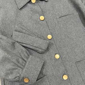 خرید اینترنتی مانتو دانشجویی کوتاه جیب پاکتی