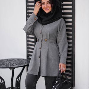 فروش اینترنتی مانتو دانشجویی کوتاه عروسکی طناز