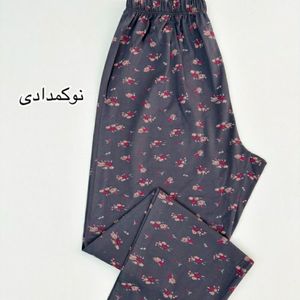 قیمت ارزان شلوار نخ پنبه راحتی زنانه سایز بزرگ