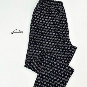 قیمت ارزان شلوار نخ پنبه راحتی زنانه سایز بزرگ