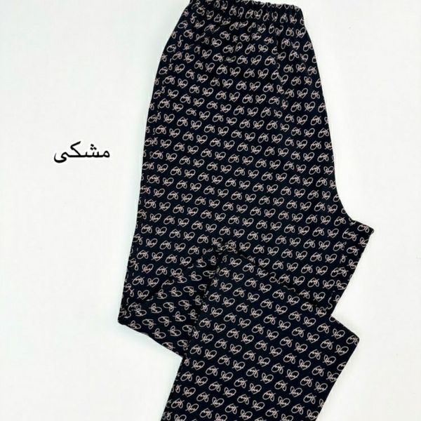 شلوار نخ پنبه راحتی زنانه سایز بزرگ