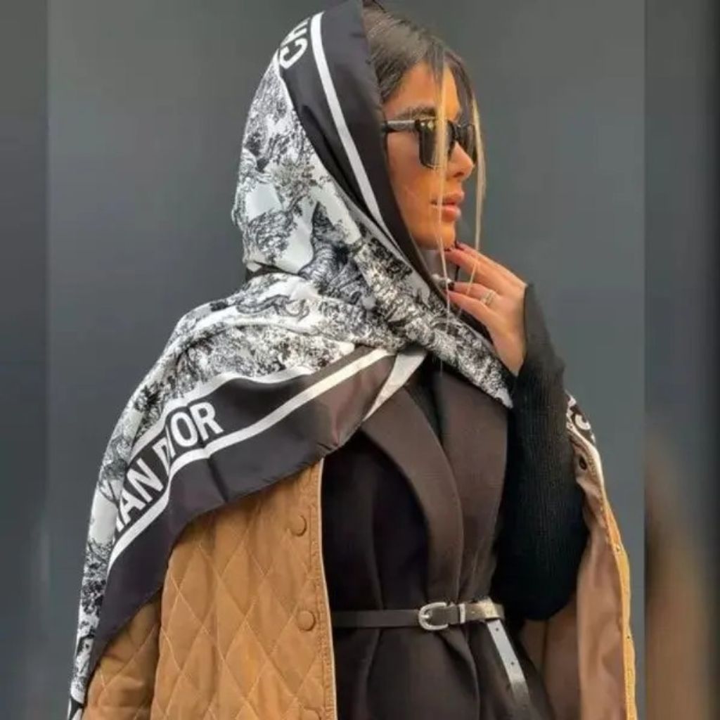 خرید آنلاین شال تمام نخ دیور