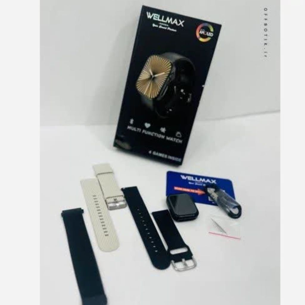 قیمت ارزان ساعت مچی هوشمند WELLMAX SB786 سری 10 دارای چهار بازی کلی امکانات بدون رقیب