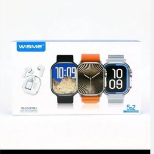 خرید انلاین ساعت مچی هوشمند وسمی WS-X19UITRA3 همراه ایرپاد شیشه ای کیفیت عالی