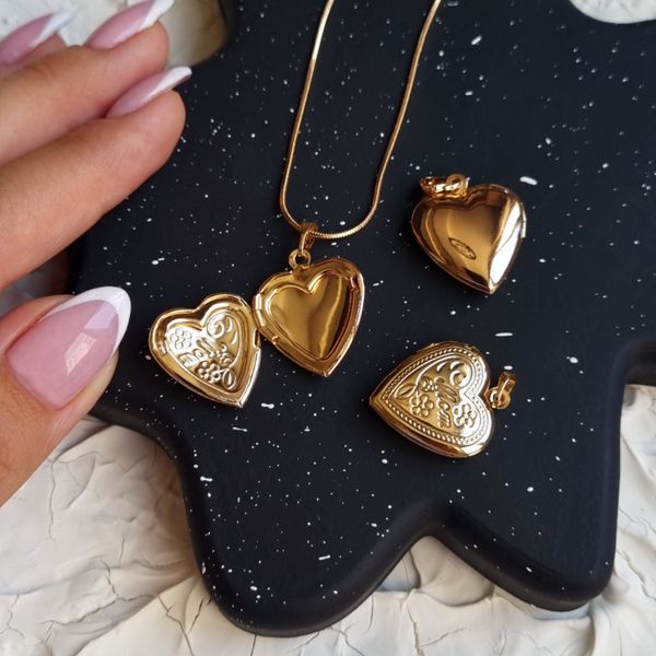 گردنبند لاکت قلب ژوپینگ