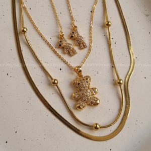 گوشواره بخیه تدی