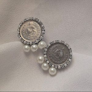 خرید اینترنتی قیمت گوشواره سکه دستساز