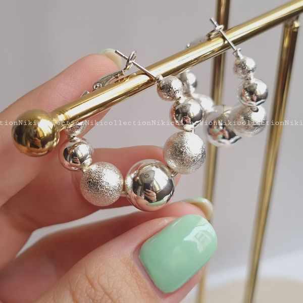 گوشواره حلقه گوی