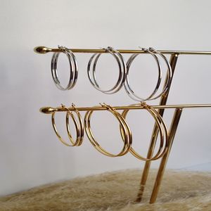 گوشواره حلقه ایی استیل
