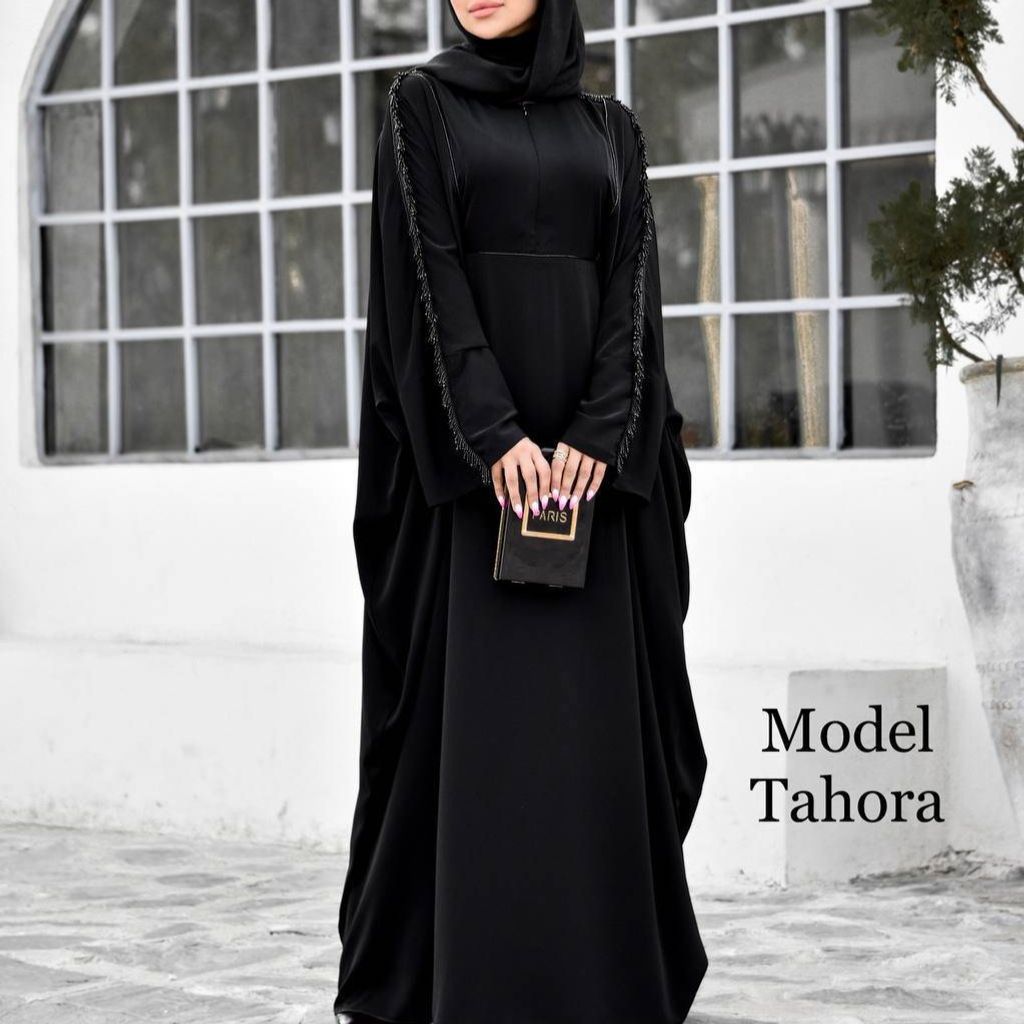 خرید اینترنتی مانتو عبایی طهورا