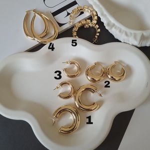 خرید اینترنتی قیمت گوشواره حلقه ایی طلایی