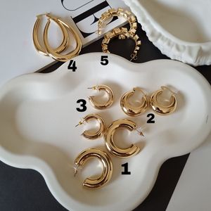 گوشواره حلقه ایی طلایی
