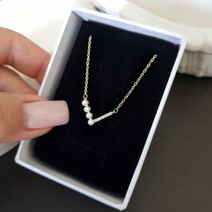 گردنبند ظریف مروارید