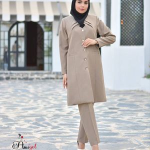 فروش اینترنتی مانتو شلوار اداری آستردار کلارا