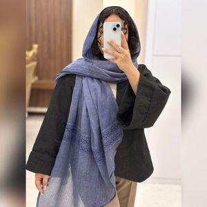 خرید انلاین شال ماهی سنگشور وارداتی حاشیه دانتل