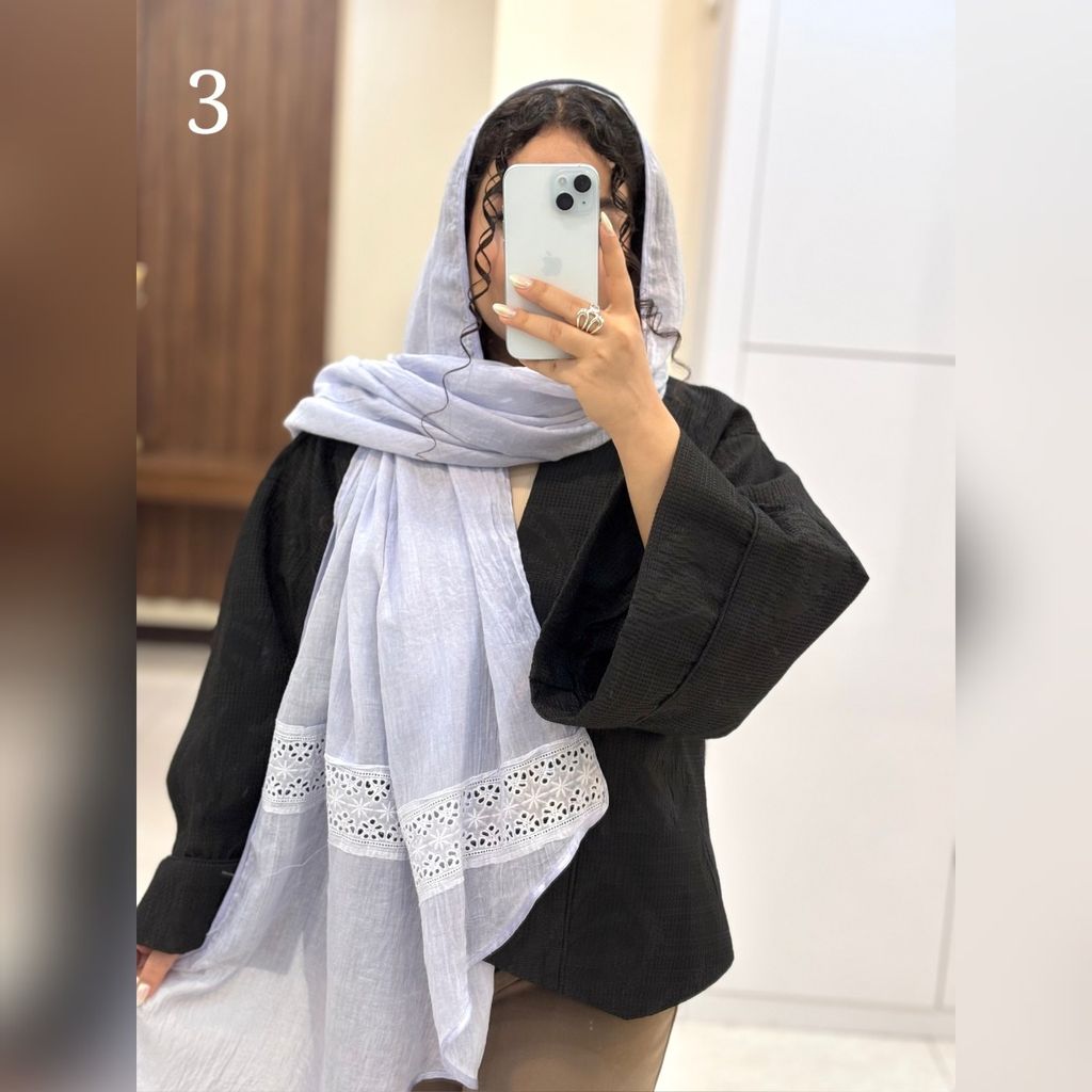 خرید آنلاین شال ماهی سنگشور وارداتی حاشیه دانتل