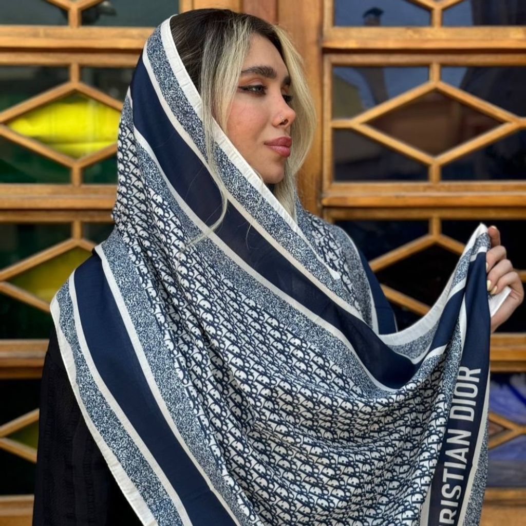 خرید آنلاین شال نخ تابستانه دیور