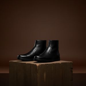 قیمت ارزان نیم بوت مردانه مشکی مدل Rad