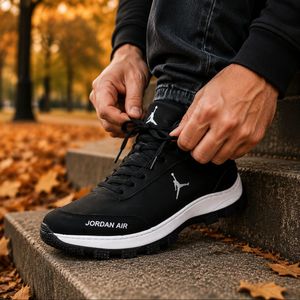 خرید اینترنتی قیمت کفش اسپرت مردانه جردن مشکی مدل Avin