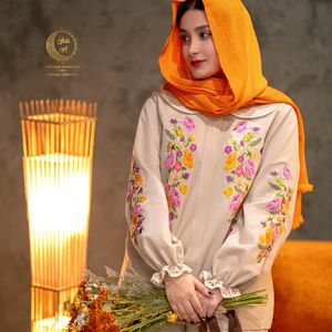 شومیز تک گلدوزی گلسا