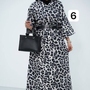 پیراهن طرحدار کمردار بهاراد vol