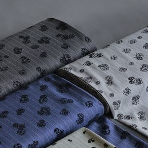 پارچه گاباردین دیپلمات با طرح گل 1262