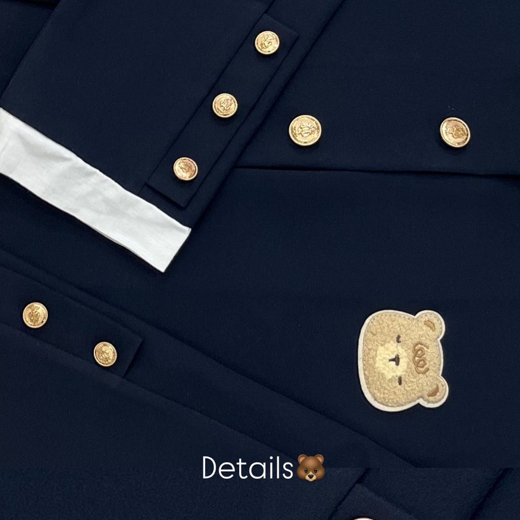 خرید اینترنتی ست شلوار و کراپ کت تدی