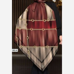 روسری نخی قواره 130 سیمارو کدV8382-6