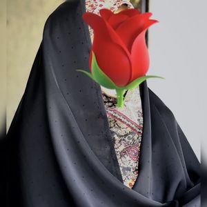 خرید انلاین پارچه چادر مشکی خالدار ساده و خالدار نگیندار