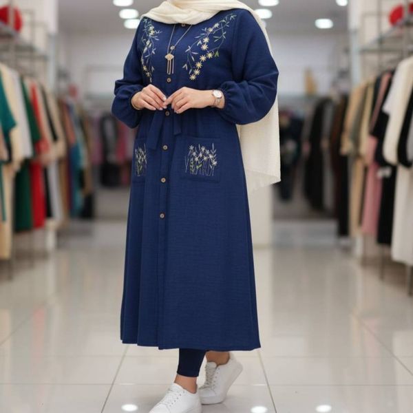 مانتو گلدوزی نهال