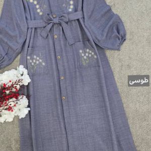 قیمت مانتو گلدوزی نهال