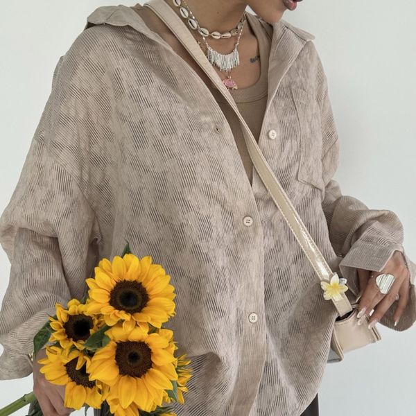 شومیز تک جیب کرکره ای کد 220520