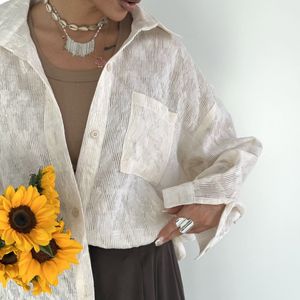 خرید اینترنتی شومیز تک جیب کرکره ای کد 220520