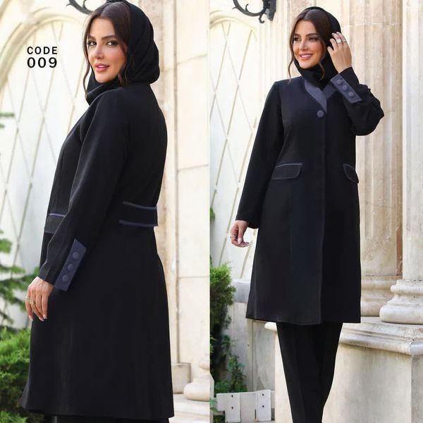 مانتوو شلواراداری ترک لندکد009