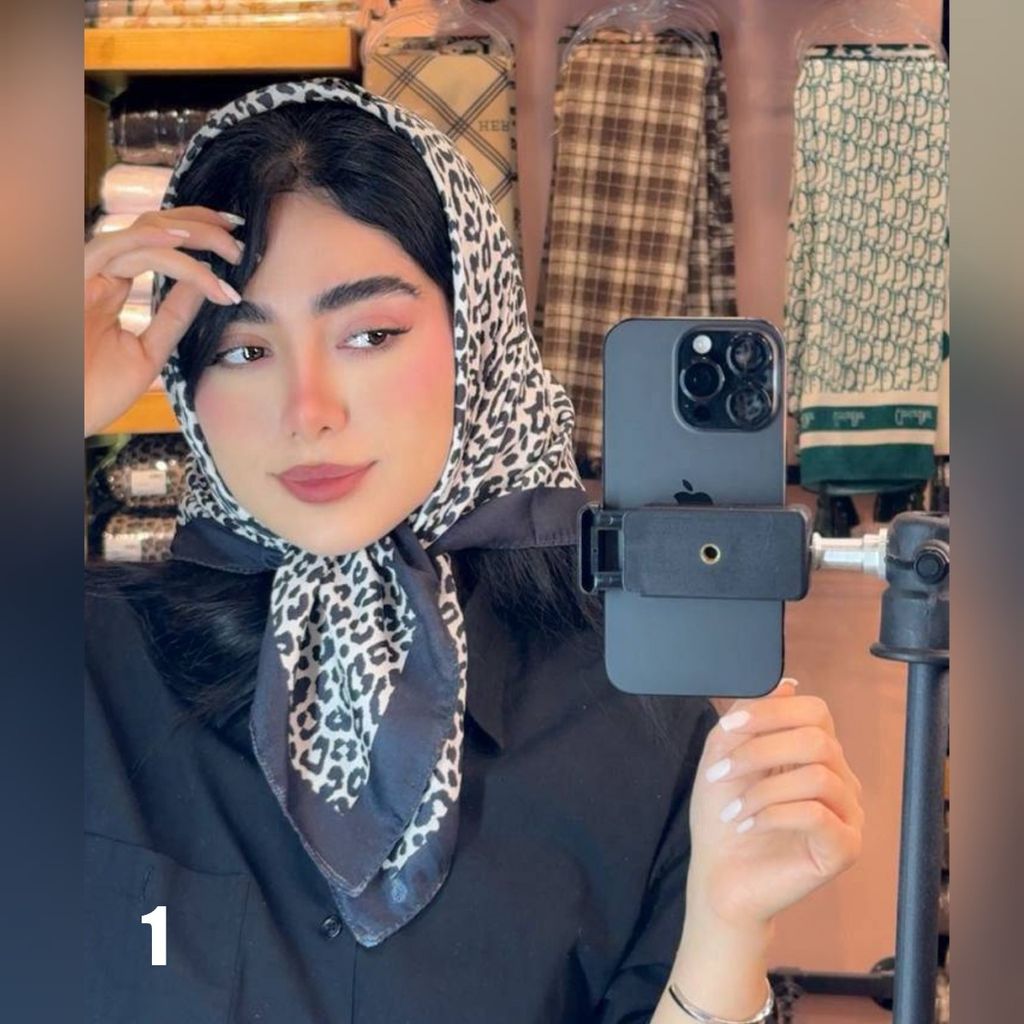 فروش اینترنتی مینی اسکارف تمام نخ