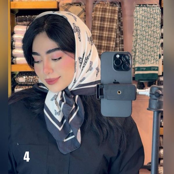 مینی اسکارف تمام نخ