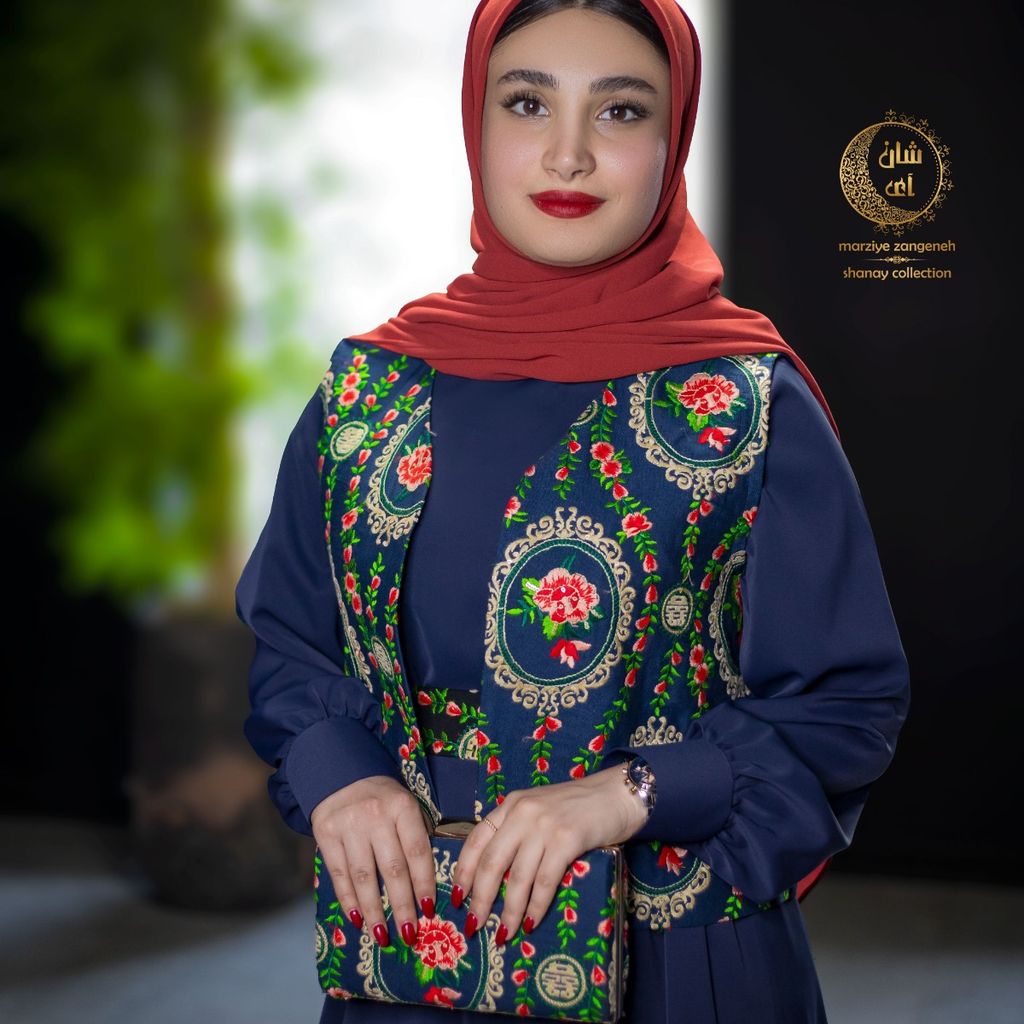 خرید اینترنتی جلیقه و عبا اطلس