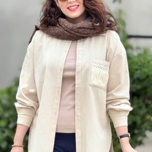 خرید اینترنتی شومیز لینن کنف زنانه