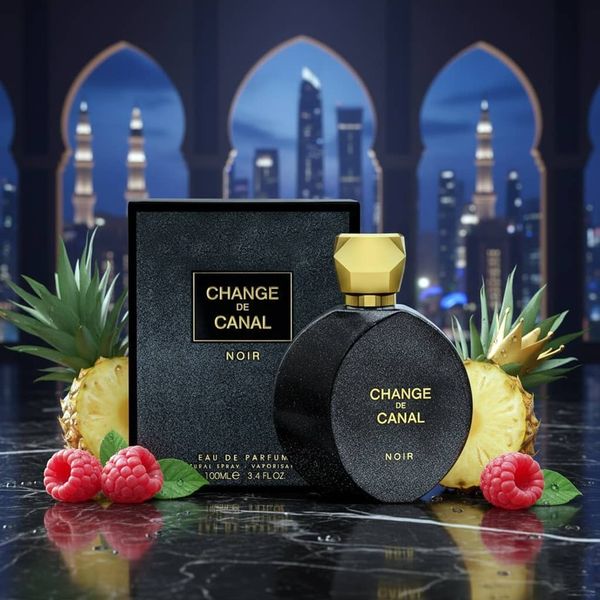 عطر کمیاب اصل امارات زنانه چنج د کانال نویر فراگرنس ورد - 100 میل