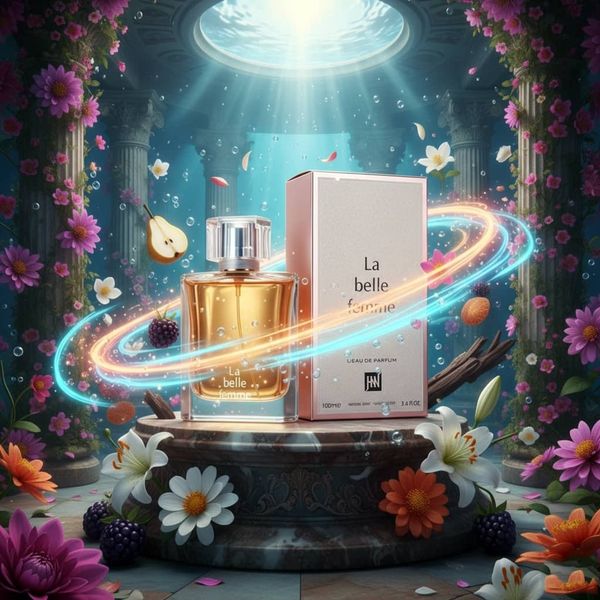 عطر پرفروش اصل امارات زنانه لانکوم لاویه است بله جانوین جکوینز - 100 میل