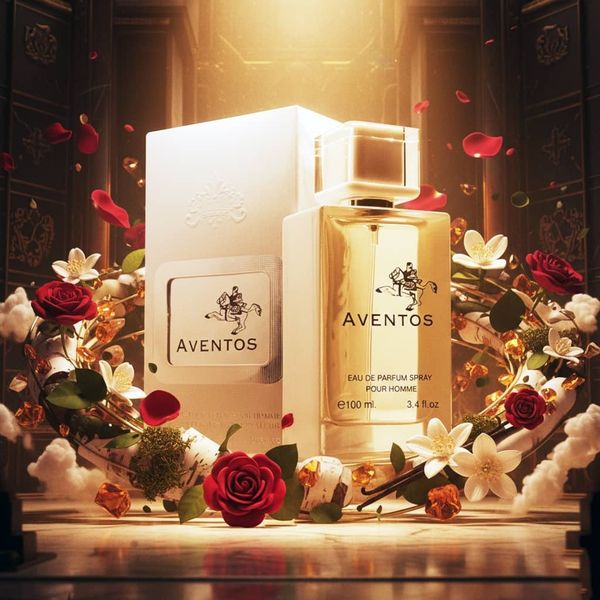 عطر کمیاب اصل امارات مردانه کرید اونتوس سفید فراگرنس ورد - 100 میل