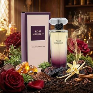 عطر خاص اصل امارات زنانه لانکوم ترزور میدنایت رز فراگرنس ورد - 80  میل