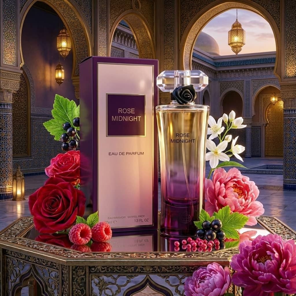 خرید آنلاین عطر خاص اصل امارات زنانه لانکوم ترزور میدنایت رز فراگرنس ورد - 80  میل