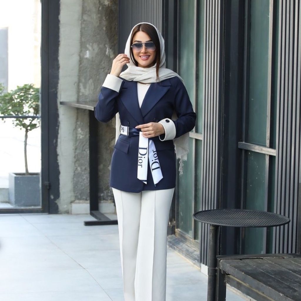 قیمت ارزان کت مجلسی دیور یقه بلیزر