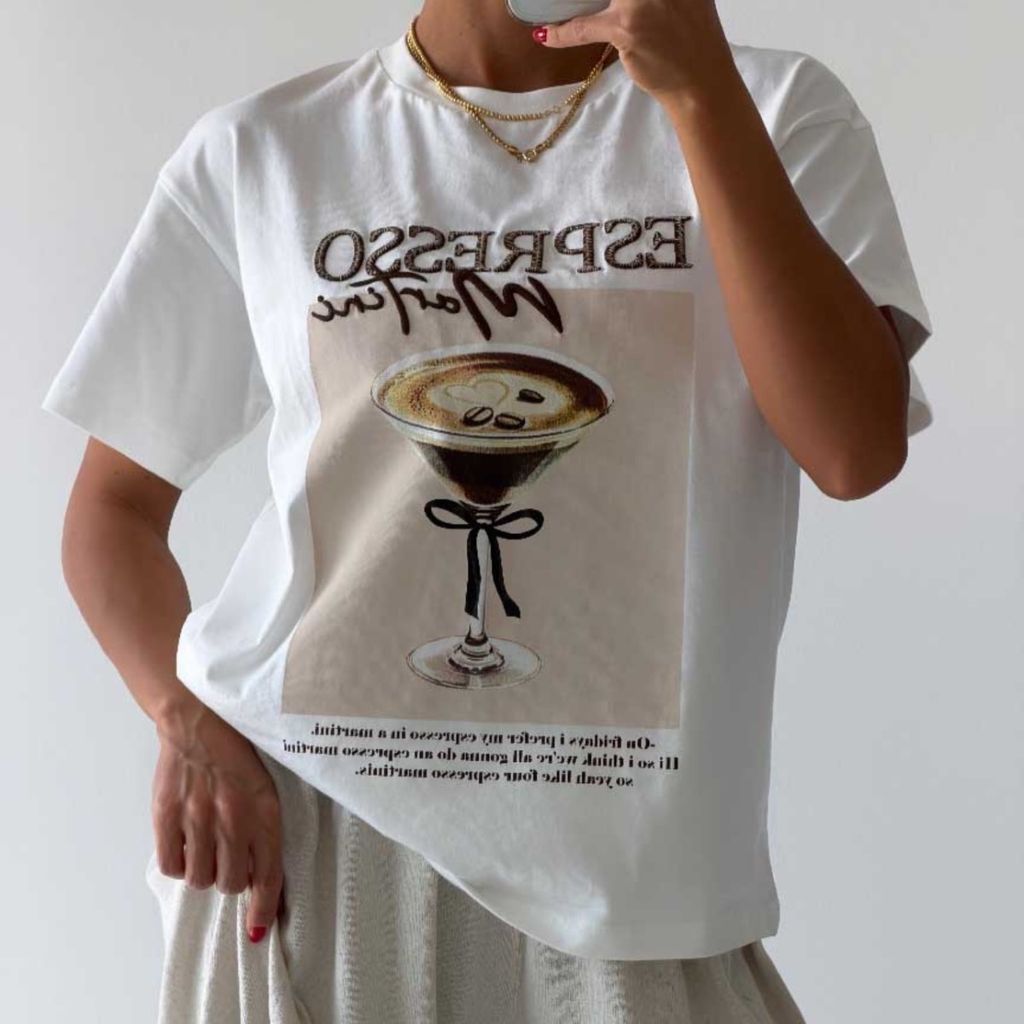 مشخصات تیشرت QUZU ESPRESSO کد 180635