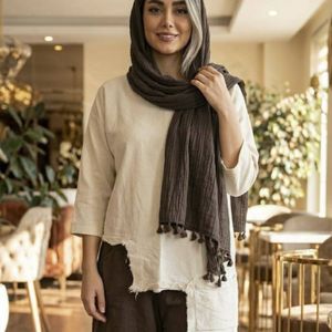 ست رویه شلوار اسپرت الیاف طبیعی