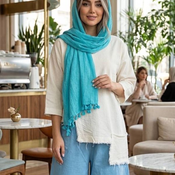 ست رویه شلوار اسپرت الیاف طبیعی